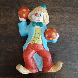 Enesco Ball Juggling Clown Figurine Japan